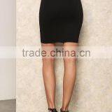 Brand Design Fashion Cut-out Black Midi Skirt Oversize Custom Made Skirt Cross Crochet Fashion thumbnail-5