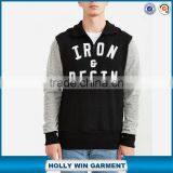 Soft Cotton Wholesale Raglan Sleeve Sweatshirt for Man