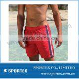 Red Swimshort for Mens Custom With High Quality, Mens Sports Shorts thumbnail-1