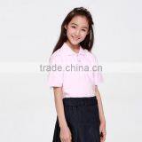 Custom Nice Design Poly-viscose Blend Polo Shirt School Uniform thumbnail-3