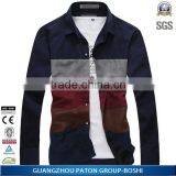 New Arrivel OEM Men Casual Contrast Color Shirt thumbnail-2