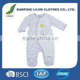 Newbor Sleepsuit 100% Cotton Infant Pajamas thumbnail-1