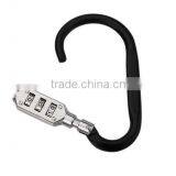 High Quality Zinc Alloy D Shape Backpack Climbing Hook Luggage Lock With Assorted Colours thumbnail-4