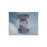 1.0Mpa CPVC Plastic Check Ball Valves, Flange End Vertical Install 1/2(D20mm)~12(D280mm) thumbnail-1