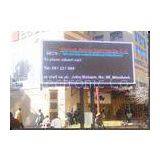 High Brightness Outdoor P12 LED Display Board For Highway With Long Life Time AC 110V - 220V