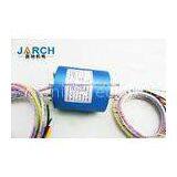 Aluminium 300RPM Electrical Contacts Of Through Bore Slip Ring 2 ~ 36 Circuits ID25.4mm thumbnail-1