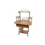 Steel Wood Computer Table