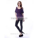 Handmade Printed Best Sell Women's Sheer t Shirt thumbnail-2