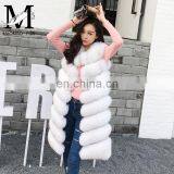 Top Grade Hot Sale Supplier Winter Vest Real Fox Fur Gilet Luxury Fancy Vest for Women thumbnail-5