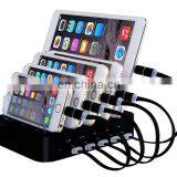 Detachable Hotel 8 Port USB Hub Mobile Phone Charging Station for Cellphone Desktop Usb Charger