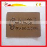 High Quality Hot Stamping Logo Leather Patch thumbnail-1