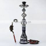 HQP-SY15 HongQiang Arab Hookah Set Wholesale Finished Product Customization Shisha Hookah Glass Hookah Shisha Two Pipes thumbnail-6