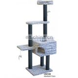 Professional Manufacturer Supplier cat tree with scratch