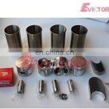 TD27 Engine Rebuild KIT TD27 Piston + Ring Cylinder Liner Gasket Bearing Kit for Nissan Forklift thumbnail-2