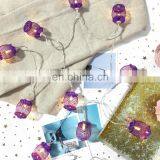 10L Led New Design Christmas Tree Decoration Purple Iron Ball Ceiling Light Price String Wall Modern For Home Decor Lighting thumbnail-6