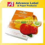 fruit snack product food packaging box