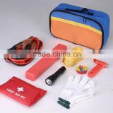 best quality portable emergency tool kits or trianglr bag and car road accident fist aid kits