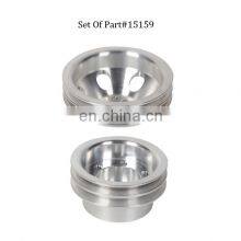 CNC Machined Aluminum Billet SBC Water Pump Pulley thumbnail-2