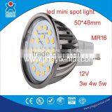 2016 New 12V Led Mini Spot Light MR16 3w 4w 5w thumbnail-1