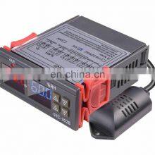 Двойной цифровой термостат для контроля температуры и влажности STC - 3028. Термометр - гигрометр - контроллер. AC 110В 220В, DC 12В 24В, 10А