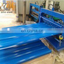 0.4*800mm Prepainted Sheet Color Roof Price In Piece Colored Painting The PPGI Roofing Sheets thumbnail-4