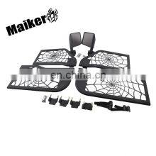 4*4 Half Door 4 Doors With Rearview Mirror for Jeep Wrangler JK Accessories Tubular Doors