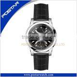 Hot Sale Quartz Watch With Genuine Leather Band CE ROHS Approved thumbnail-2