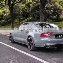 Genuine Car Accessories Body Kits For Audi A 7 Upgrade RS 7 Front Rear Car Bumper Side Skirt Diffuser thumbnail-3