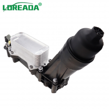 Oil Cooler Filter Adapter Housing 68105583AF For Jeep Chrysler Dodge 3.6 2014-17 thumbnail-3