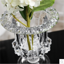 Crystal Vase Transparent Tall Crystal Thicken Glass Wedding Home Decoration Vases thumbnail-3