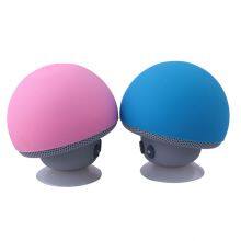 Mini Cartoon Wireless Blue Tooth Speaker Waterproof Sucker Shower Stereo Subwoofer Music Player Mushroom Speaker thumbnail-5