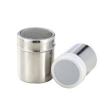 304 Stainless Steel Sugar Shaker 40 Mesh Pepper Container Pepper Jar Seasoning Containers Powder Seasoning Shaker thumbnail-2
