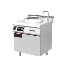 Commercial Induction Single Wok With 3500W Copper Coil & Cast Iron Base thumbnail-1