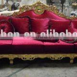 European Stylel Wooden Living Room Furniture-5+1+1 Seater Sofa thumbnail-2