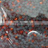 Rhinestone Hot Fix Iron on SS6(2mm) Glass Material Rhinestone Orange