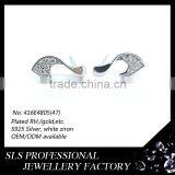 Fashion Cartilage Piercing Earring Simple Light Weight Stud Earring for Little Girls Wear With Butterfly Push Back Earring Stud thumbnail-2