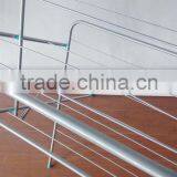 Folding High Quality Steel Clothes Hanging Rack thumbnail-4