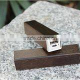 OEM Products 2600mah Powerbank Wooden Material Rectangle Power Bank thumbnail-5