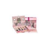 22 colors paper case organic colorful long wearing eyeshadow pans