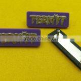 New Arrive High Quality Rubber Covered Zinc Alloy Metal Rivet Badges For Handbad -- P5330 thumbnail-4