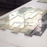 3D Mosaic Grey Marble Wall Tile