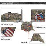 Custom Cheap Usa Embroidery Military Style Caps thumbnail-5