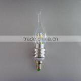 SMD 2835/Factory Wholesale! 360 Degree Led Candle Light Lamp 3w/E14