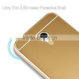 Keno Stylish Ultra Thin Lightweight Shockproof CNC Aluminum Metal Bumper Frame With Hard PC Back Case Cover for Meizu M2 Note thumbnail-5