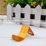 Universal Color Devil Smile Face Aluminum Metal Mini Cell Phone Holder Smartphone Hoder Phone Stand thumbnail-2