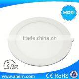 Ultra Thin 2 Years Warranty 3W Round Led Thin Panel Light Surfacemounted