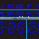 7 Segment 6 Digit Blue Led Countdown Display