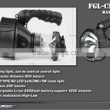 R2 3w Led Handhold Rechargeable Tool Flashlight thumbnail-2