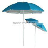 Strong windproof sunshade parasol sliver coated fabric promotional sun umbrella