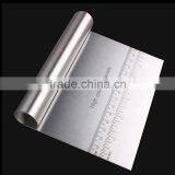 Stainless Steel Pizza Dough Scraper Cutter Kitchen Flour Pastry Cake Tool Scale thumbnail-1